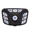 weelye JR1927M-Z Blue 24V Children's Electric Vehicle Power Supply Central Control Switch Multi-Function Bluetooth Connection Music Power Display Center Panel Electric Toy Car Replacement Parts
