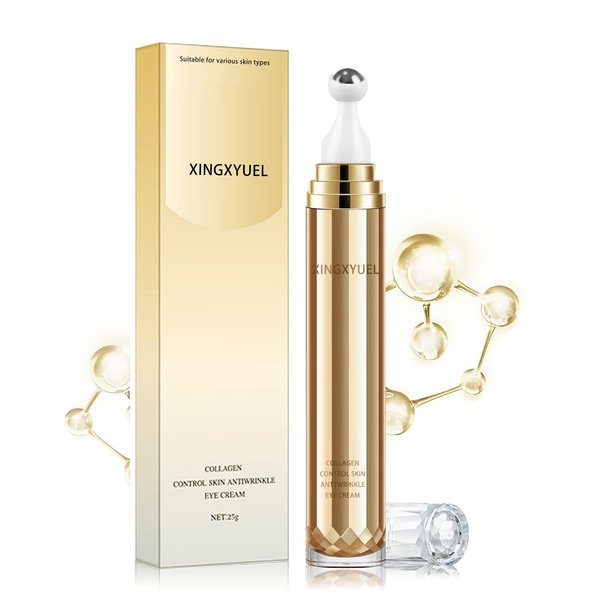 XINGXYUEL Eye Cream for Dark Circles Puffiness and Bags Eye Serum Eye Roller for Puffy Eyes Under Eye Cream for for Women Daily Skincare Crema Para Las Ojeras