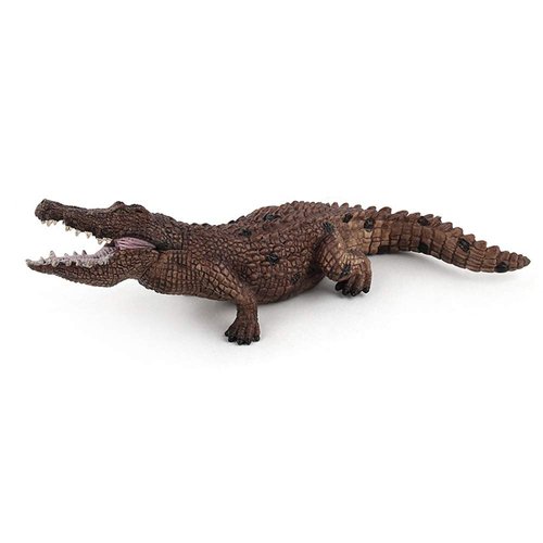 Fantarea Realistic Jungle Animal Figures - Crocodile/Alligator - Educational Toys & Cake Toppers for Kids 5-8 Years