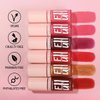 Moisturizing Lip Oil, No-Sticky Tinted Lip Gloss for Dry Lips Lip Balm Lip Care, Shiny and Vegan Tinted Lip Gloss 0.16OZ - 02 PANDORA