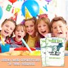 YQV Dinosaur 3rd Birthday Party Invitations, 20-Count Dinosaur Three Rex Birthday Party Invites With Envelopes-HBYQK-B54