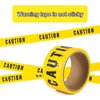 Halloween Decorations,Halloween Caution Tape Roll 4.8CM*25M,Scary Party Halloween Decorations Indoor Outdoor,Yellow Do Not Enter Tape.Hazard Warning Barricade Safety Tape For Party,Door Danger Areas