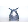 Generic Bright blue abalone sea shell effect hair claw clip