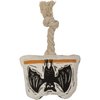 Primitives by Kathy Bat Design Double Sided Cotton Dog Toy with Rope