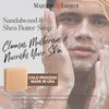 Sandalwood Luxury Bar Soap for Face & Body - Skin Soothing, Gentle Cleansing, Moisturizing & Nourishing. Shea Butter & Natural Oils. Cold Process. For All Skin Types. Made in the USA. 5.0 Oz.