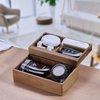 beheart Valet Tray Box with Magnetic Rotating, Office Desk Daily Supplies Organizer