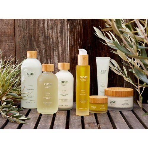 McEvoy Ranch Verde Olive Oil Body Balm (2-pack) by ODE Olive Oil Beauty, Organic EVOO, California Made, Travel Size, Targeted Relief