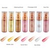 MAEPEOR Body Luminizer 6 Colors Waterproof Smooth Shimmer Face Body Glow Illuminator Non-sticky Liquid Body Highlight Illuminator (30 ML, 04 Rose Gold)