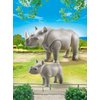Playmobil Rhino with Baby Building Kit