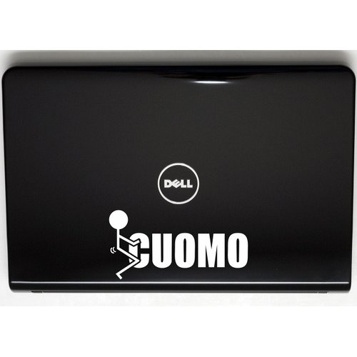 F*ck Cuomo - 7" x 3 1/2" die cut vinyl decal for window, car, truck, tool box, virtually any hard, smooth surface