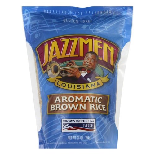 JazzMen Aromatic Brown Rice, 28 Ounces