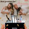 ROYAL [Made in Korea] NO Battery,5 Pcs Nose Hair Trimmer Set, Value Pack,(Nose Hair Trimmer with 4 Nail Clippers) The Best Gift for Family, (Gold&Black)