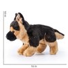 Dog Stuffed Animals-German Shepherd Stuffed Animal, 16″ Valentines Day Gifts for Kids, Soft Realistic Dog Plush Toy for Boys and Girls, Huggable and Washable Non-Shedding Plushies, Xmas Birthday Gift