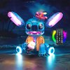 BRICKSHINING LED Lighting Compatible with Lego Stitch 43249, Light Kit Compatible with Lego 43249, Giving Light to Model, NOT Included The Model Set(RC Model)