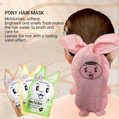 Hair Tail Mask, Hydrating Hair Mask,Hair Mask-Deep Conditioning & Hydration Dry Hair,6 pack,Coconut,Shea butter,Argan Oil,Hydrating Repair for Dry Damaged Hair