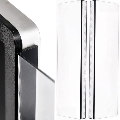 YOCOOLFUN 2 Pack Computer Monitor Memo Board for No Edge Monitors,Monitor Sticky Note Holder,Office Desk Decor for Women Man,Home Office Desk Computer Accessories