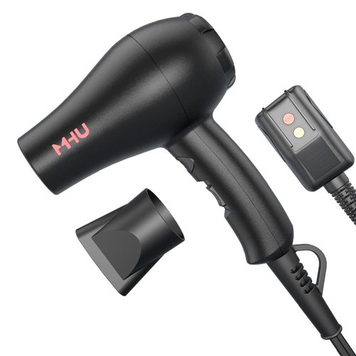 Mini Blow Dryer Ceramic Ionic 1000 Watts for Painting and Acrylic Pouring, Small Hair Dryer Compa...