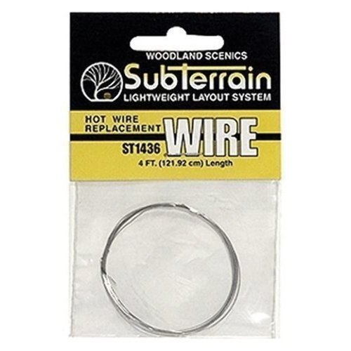 Micro-Mark Replacement Wire for #82104 Hot Wire Foam Cutter, 010 Inch Dia.x 4' Long