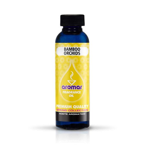 Aromar Aromatherapy spa Collection Essential Aromatic Fragrance Oil Bamboo Orchids 2.2oz Made in USA
