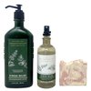 Bath & Body Works Eucalyptus Spearmint Duo Set - Body Lotion and Essential Oil Mist with a Himalayan Salts Springs Sample Soap