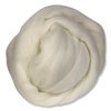 Revolution Fibers Corriedale Wool Roving 1 lb (16 Ounces) for Spinning | Soft Chunky Jumbo Yarn for Arm Knitting Blanket |100% Natural Undyed (Off-White) Wool Yarn Bulk, Felting Core, Carded Stuffing