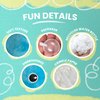 SnugArooz Baby Nikki The Narwhal Dog Toy with Repair Patch – Soft Plush - Squeaker & Crinkle Sounds – Perfect for Interactive Fun - Cuddles