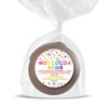 Confetti Rainbow Stars Hot Cocoa Bomb Packaging Sticker Labels, Total of 40 2" Circle Stickers by Amanda Creation