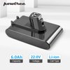 POWTREE Upgraded 6000mAh 22.2V DC35 Battery Replacement for Dyson DC31 DC34 DC35 DC44 DC45 917083-01 Battery Handheld Vacuum Cleaner Battery(Only Fit for Type A, Not fit All Type B Model, DC44 MK2)
