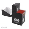 Gamegenic Star Wars Unlimited SOFT CRATE - Full-Color Printed & Officially Licensed Durable Deck Box, Holds 60 Double-Sleeved Cards, Perfect for TCGs and LCGs, Black/White Design, Made