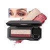 Dual Color Eyeshadow,Waterproof Glitter Eye Shadow,Smooth Texture Highly Pigmented Dual-Color Eyeshadow Eyeshadow Shimmer Long Lasting For Eye Makeup(01#)