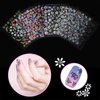 5000 Pieces Flower Nail Stickers 100 Sheets 3D Self-Adhesive Nail Floral Stickers Multi-Design Flower Nail Decals Multicolor Flower Manicure Stickers with Tweezer (Classic-Chic Floral Series)