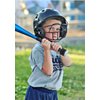 Orbis Bat Grip Choke Up Rings with Baseball Icons, 4 Pack, Bat Knob Stacker for Youth Baseball, Softball and Tee Ball, Improve Grip and Reduce Sting