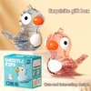 Kids Toys Bird Whistle with Lanyard Fidget Toys Plastic Whistle Party Favors for Kids 4-8 Birthday Gifts (Pink)