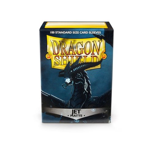 Dragon Shield Matte Jet Standard Size 100 ct Card Sleeves Individual Pack