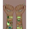 xo, Fetti Dinosaur Temporary Tattoos for Kids - 44 Glow In The Dark Pcs | Birthday Party Supplies, Dinosaur Party Favors, T-rex Decorations