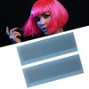 2pcs Hair Holder Drawing Mat, Stainless Steel Needle Hair Extension Card Hair Extension Holder Extension Holder for Hair Extensions 10.6 X 3.5in