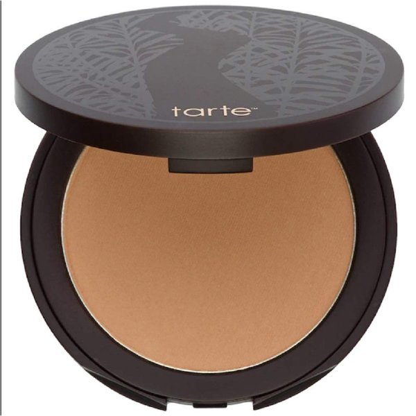 Tarte Smooth Operator Amazonian Clay Tinted Pressed Finishing Powder Tan, 0.39 Ounce