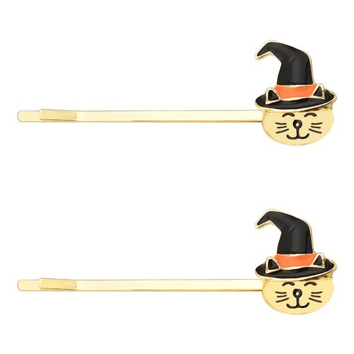Halloween Costumes Decorations for Women Girls Halloween Clown Hair Bobby Pins for Teen Girls Cute Hair Clips Barrettes for Women Hair Accessories for Halloween Party Jewelry Gift for Women Girl 2Pcs