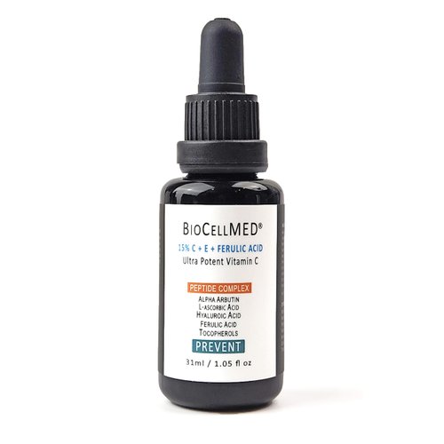 15% CE+Ferulic Vitamin C Serum for Face with C-Ester, Alpha Arbutin &amp; Ultra Low Molecule Hyaluron...