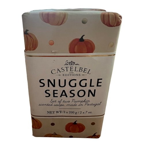 Castelbel Pumpkin Soap Bar Set 2 x 7 Oz