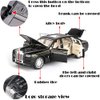 Toy Cars Rolls-Royce Phantom Model Black Alloy Collectibles Diecast Vehicles with Sound and Light