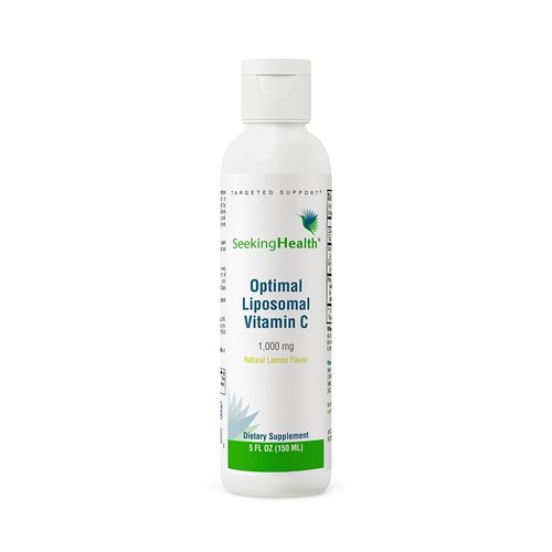 Optimal Liposomal Vitamin C - Lemon Zest | Non-Soy Non-GMO | 1,000 mg Liposomal Vitamin C per Ser...