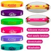 FSHANEE Happy Diwali Rubber Bracelets Happy Diwali Party Supplies Festival of Light Silicone Wristbands Indian Deepavali Hindu Party Gift Bag Fillers Goodie Bag Stuff, Set of 24 Counts