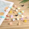 26pcs Ocean Mini Figurines, 13 Styles Resin Tiny Ocean Figurines Miniature Resin Sea Animals Trinkets Marine Aquarium Ornaments for Dollhouse Fish Tank Potted Garden Decorations