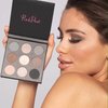 Pink Dust Smoked Eyeshadow Palette - 9 Colors High Pigmented Smokey Eye Shadow - Long Lasting Colorful Eyeshadow Palette Makeup with Frost, Satin, and Matte Shadows