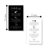 Lashicorn Handmade Soap Bar Card Instructions for Soap Maker Clients | 50 Pack | 2x3.5” inches Business Card | Handmade Soap Supplies | Black and White Design