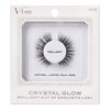 VLuxe Crystal Glow False Eyelashes, Natural Luster Faux Mink Fake Eye Lash with Special Cut, Luminous Shine & Subtle Sparkle for Stunning Natural Look (Trilliant)