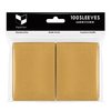 100ct Gold Card Sleeves, Metallic Luster Matte Textured Back Trading Card Sleeves for MTG, PK, Lorcana, Sports, Game Cards 2.5" x 3.5" 66x92mm