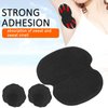 Armpit Sweat Pad, Strong Adhesion Underarm Sweat Pads Antiperspirants, Black 60pcs Underarm Armpit Sweat Pads Non‑Woven Fabric Dress Clothing Underarm Pads for Clothes Shirt