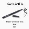 Nabila K Ultra Black - Waterproof Liquid Eyeliner Pen 0.03oz/1ml